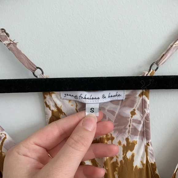 YFB Sweetie Racerback Slip Dress Tie-Dye NWT Sz S - Picture 5 of 13